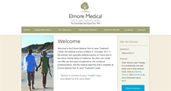 Desktop Screenshot of elmoremedical.com